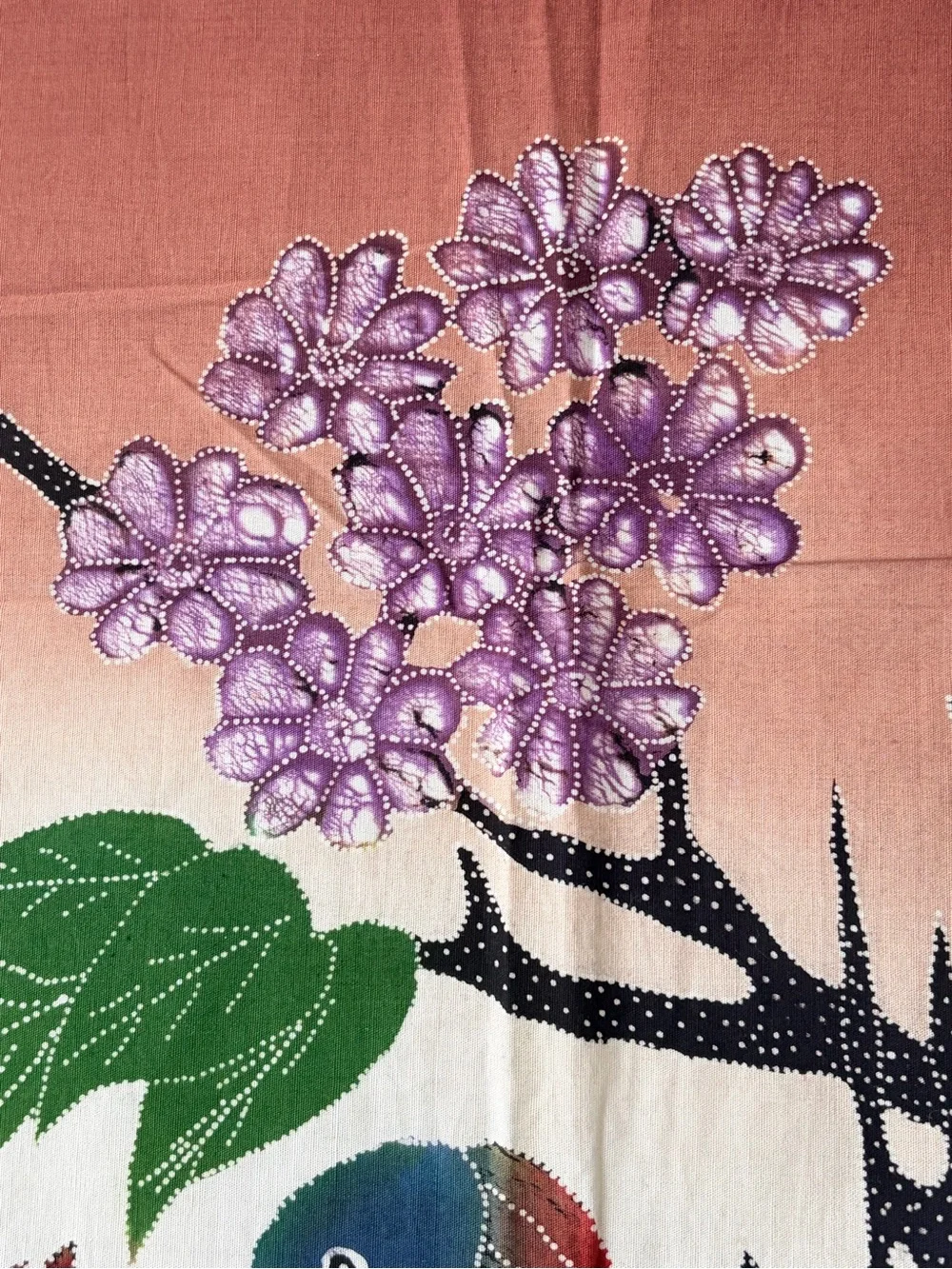 Wall Art Batik Painting Cloth Wall Tapestry NEW